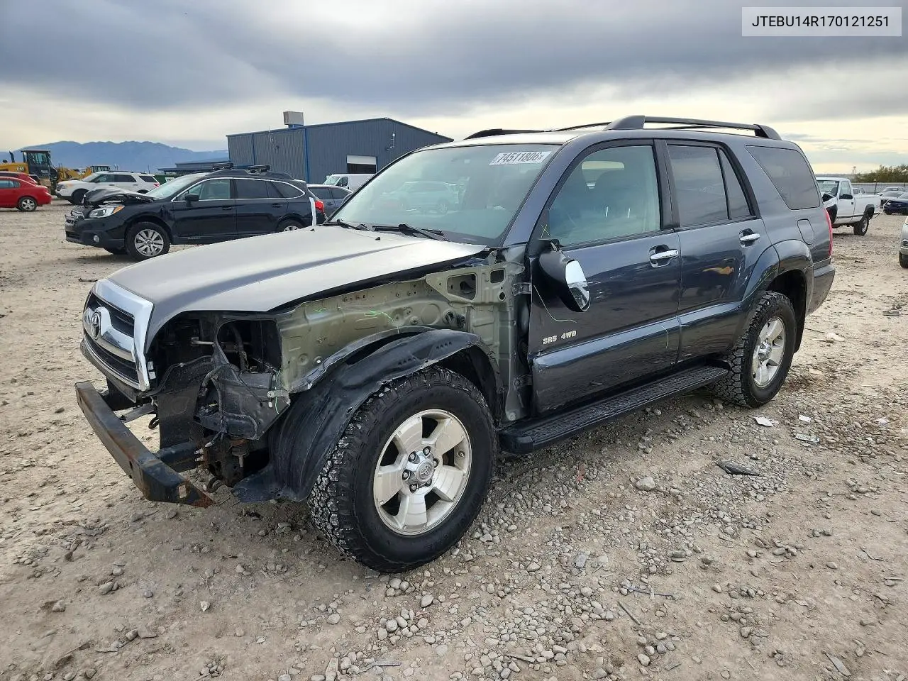 TOYOTA 4RUNNER 2007, VIN JTEBU14R170121251