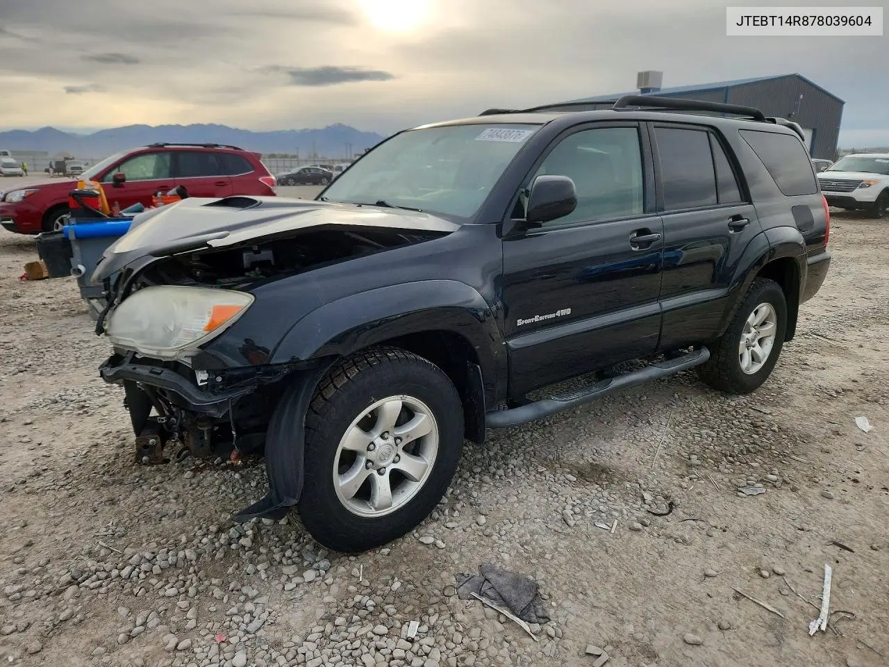 TOYOTA 4RUNNER 2007, VIN JTEBT14R878039604