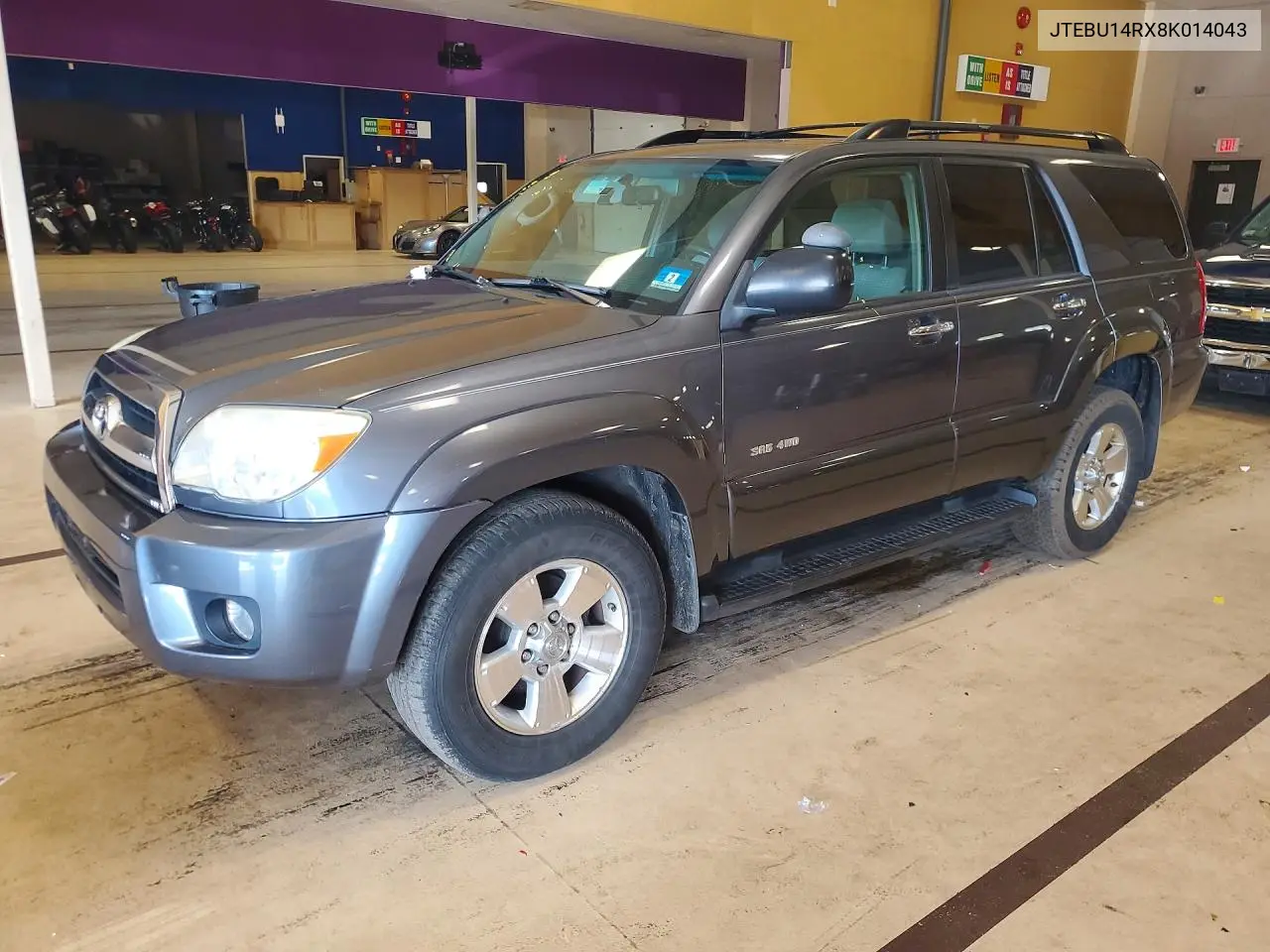 TOYOTA 4RUNNER 2008, VIN JTEBU14RX8K014043