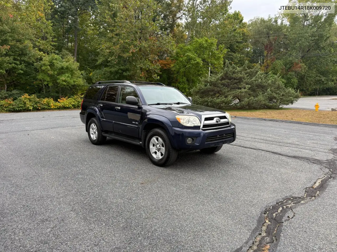 TOYOTA 4RUNNER 2008, VIN JTEBU14R18K009720