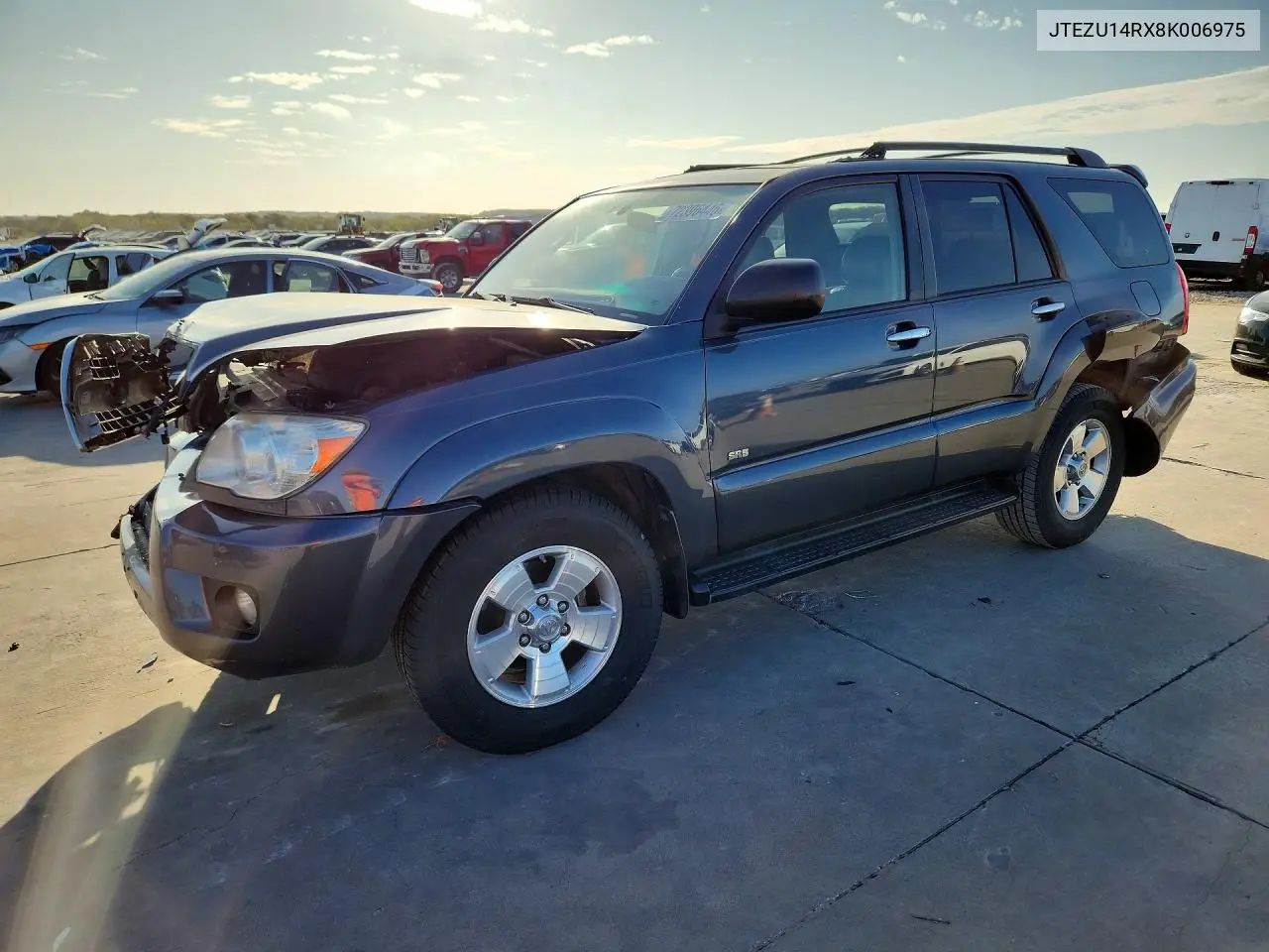 TOYOTA 4RUNNER 2008, VIN JTEZU14RX8K006975