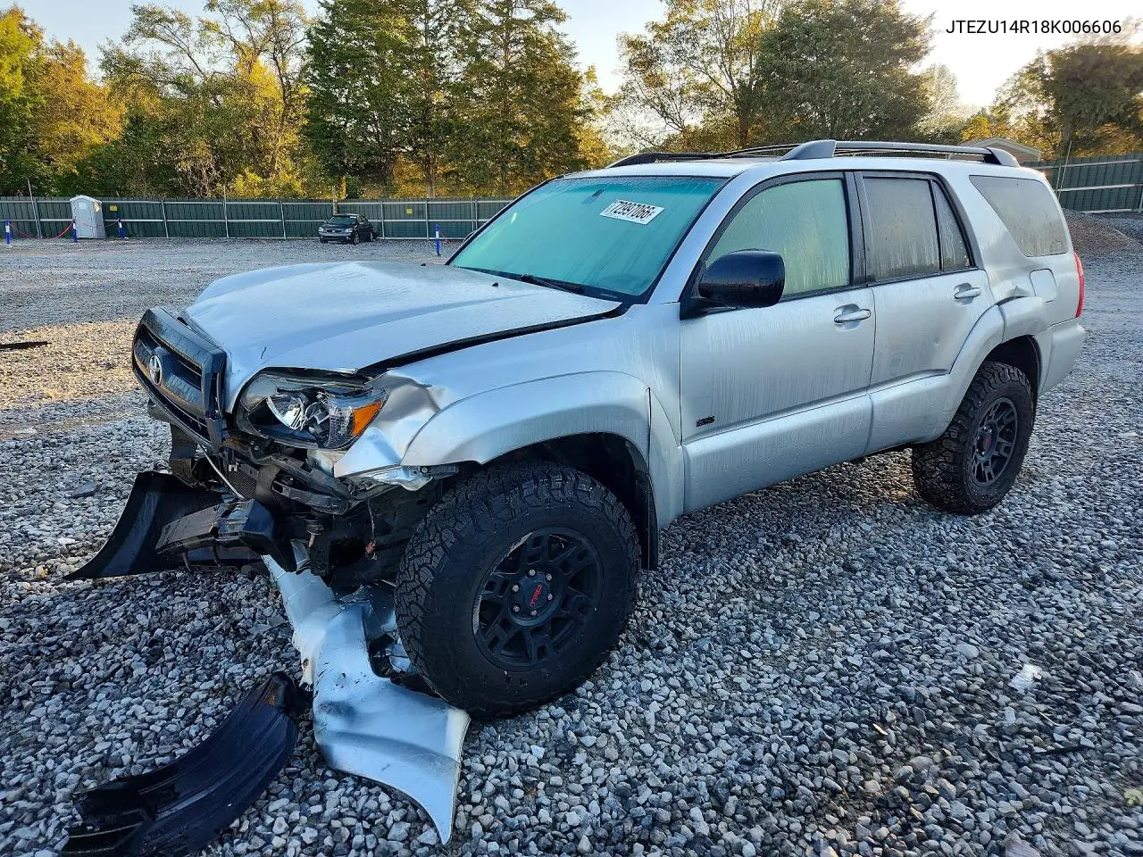 TOYOTA 4RUNNER 2008, VIN JTEZU14R18K006606