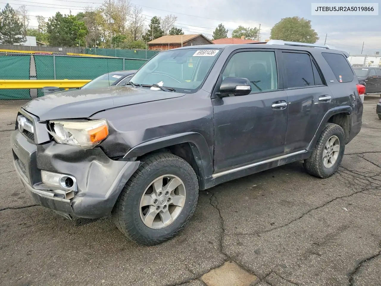 TOYOTA 4RUNNER 2010, VIN JTEBU5JR2A5019866