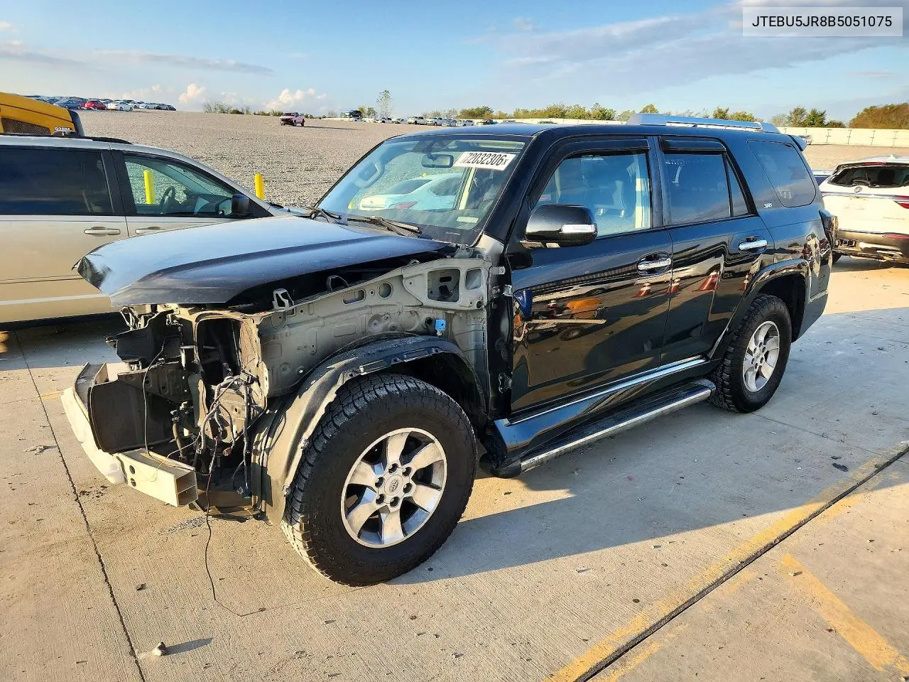 TOYOTA 4RUNNER 2011, VIN JTEBU5JR8B5051075