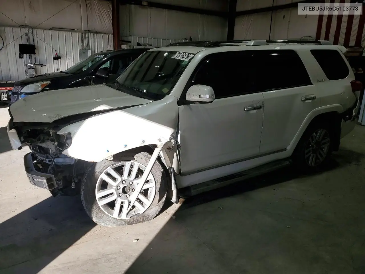 TOYOTA 4RUNNER 2012, VIN JTEBU5JR6C5103773