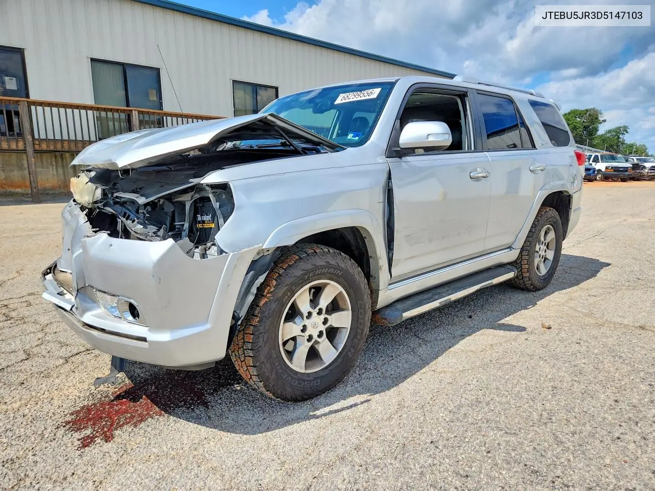 TOYOTA 4RUNNER 2013, VIN JTEBU5JR3D5147103