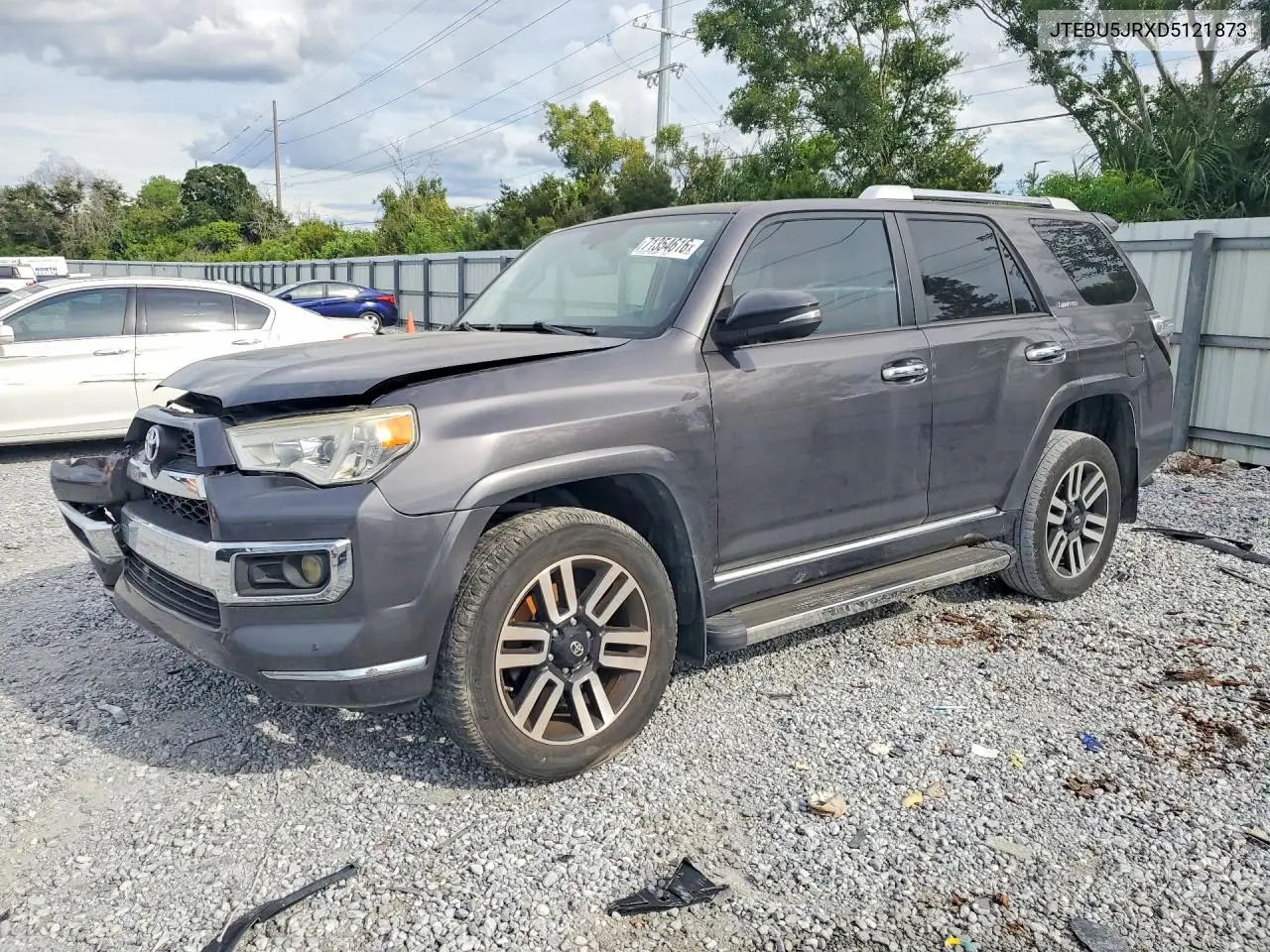 TOYOTA 4RUNNER 2013, VIN JTEBU5JRXD5121873
