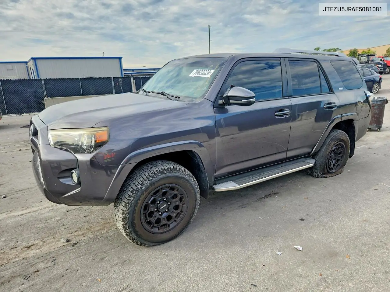 TOYOTA 4RUNNER 2014, VIN JTEZU5JR6E5081081
