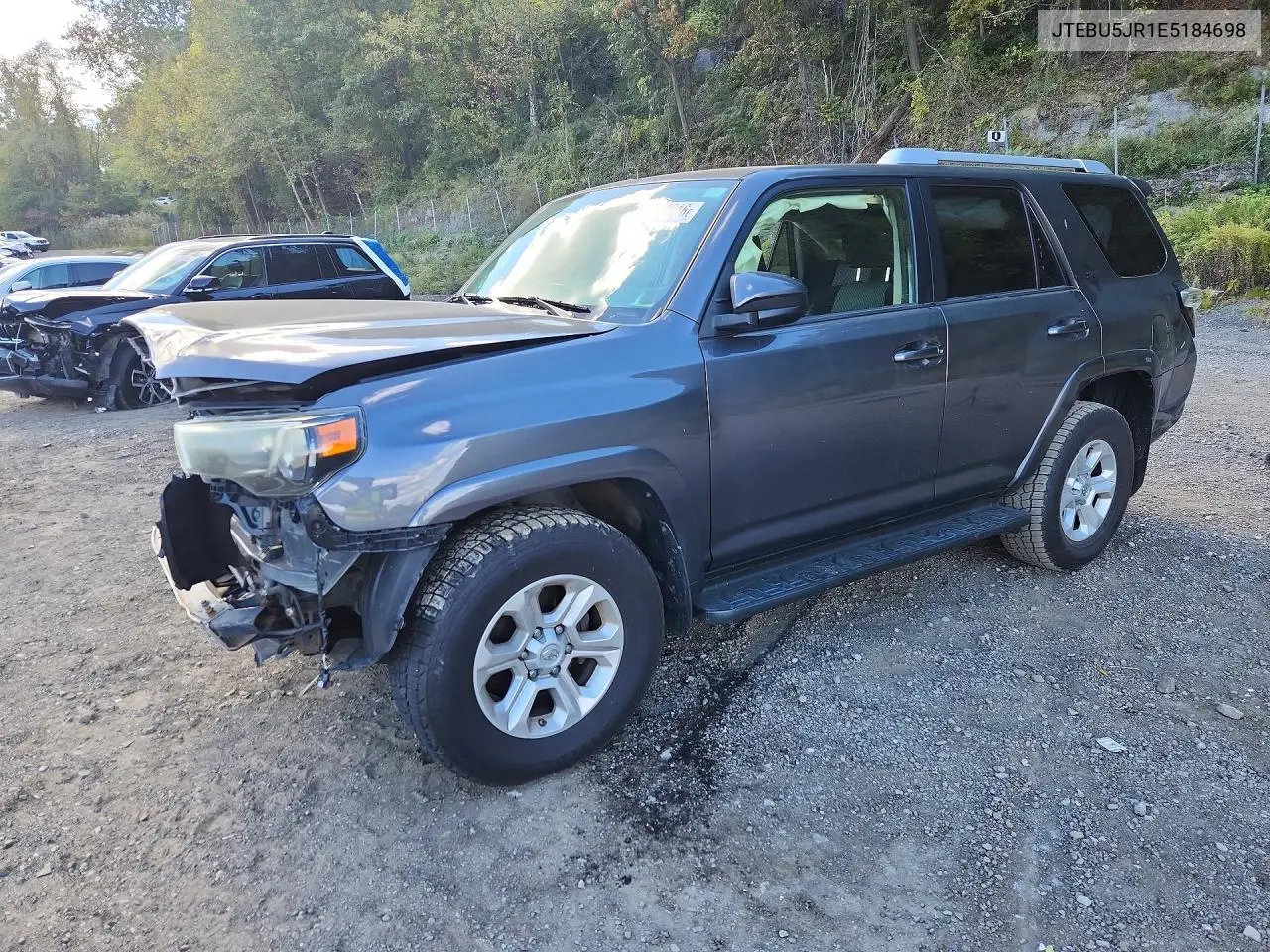 TOYOTA 4RUNNER 2014, VIN JTEBU5JR1E5184698