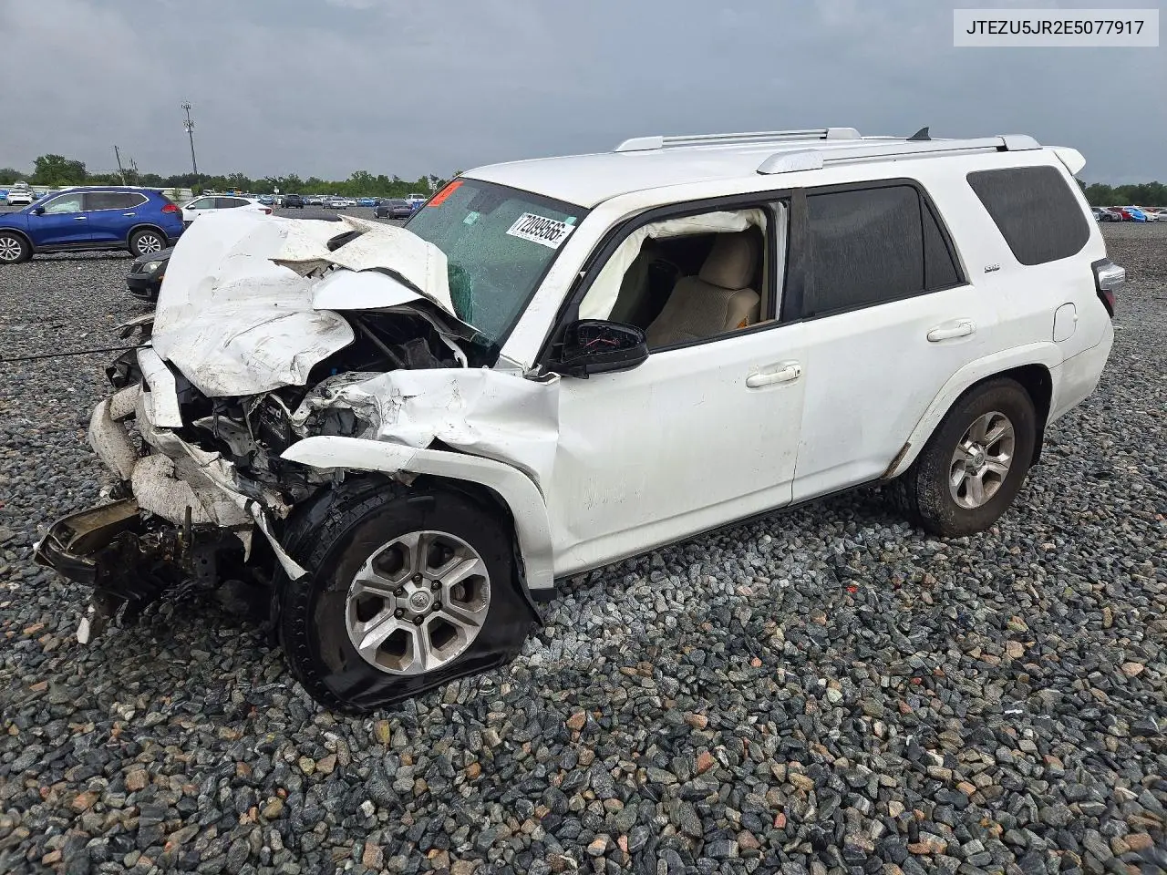TOYOTA 4RUNNER 2014, VIN JTEZU5JR2E5077917