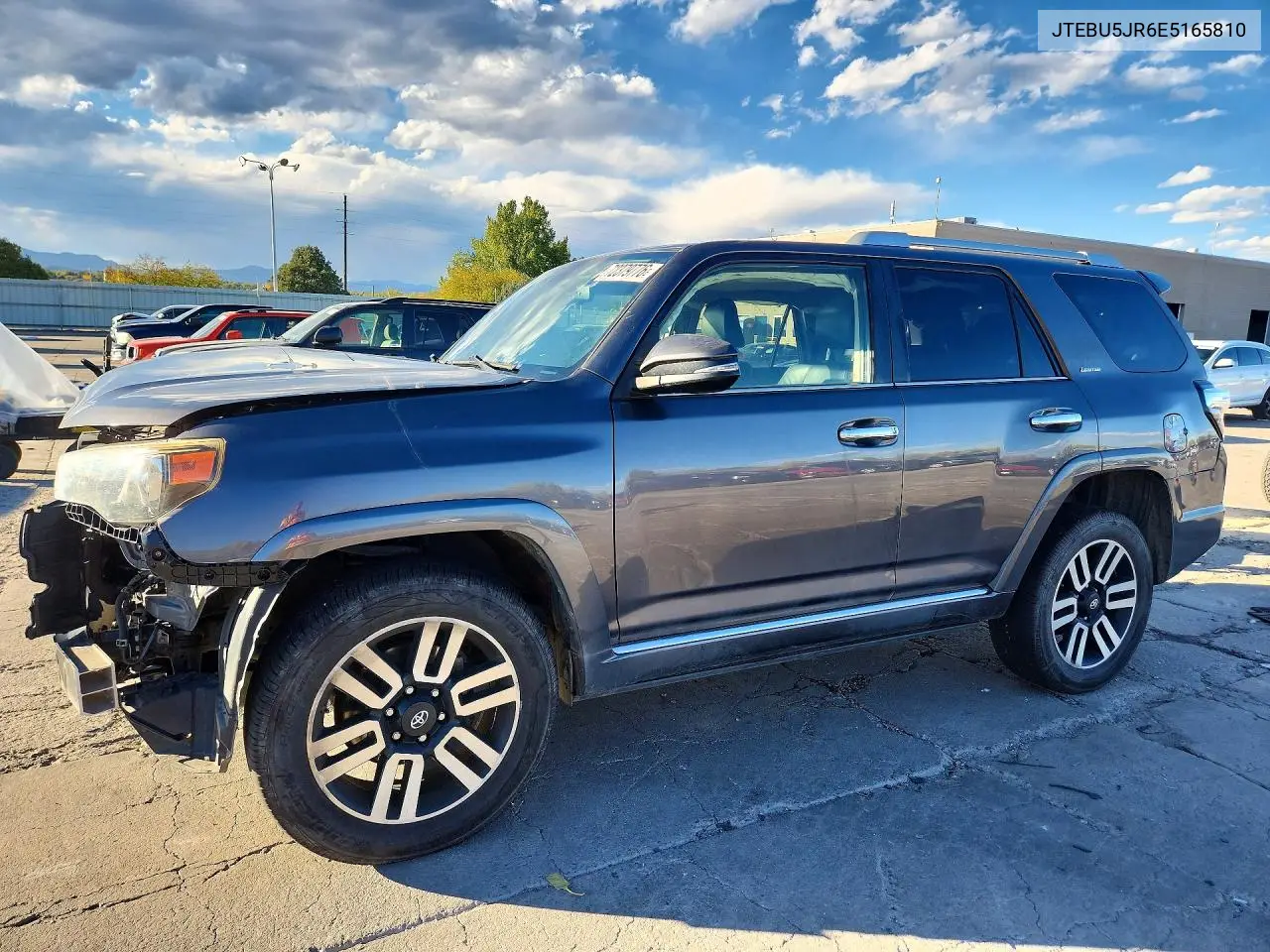 TOYOTA 4RUNNER 2014, VIN JTEBU5JR6E5165810