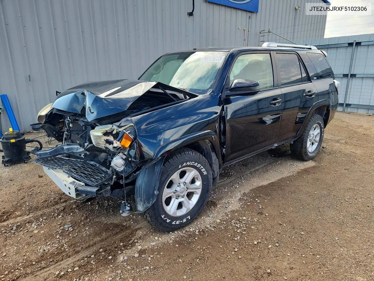 TOYOTA 4RUNNER 2015, VIN JTEZU5JRXF5102306