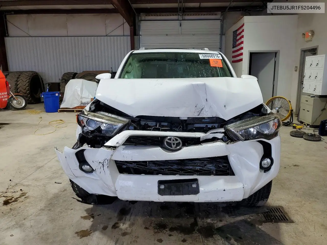 2015 TOYOTA 4RUNNER VIN JTEBU5JR1F5204496 — фото 5