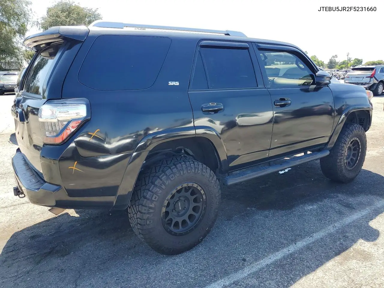 2015 TOYOTA 4RUNNER VIN JTEBU5JR2F5231660 — фото 3