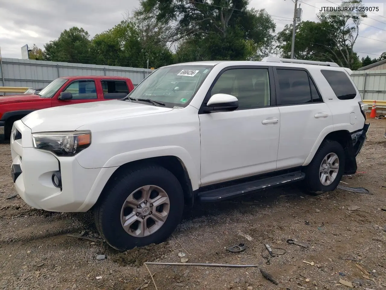 TOYOTA 4RUNNER 2015, VIN JTEBU5JRXF5259075