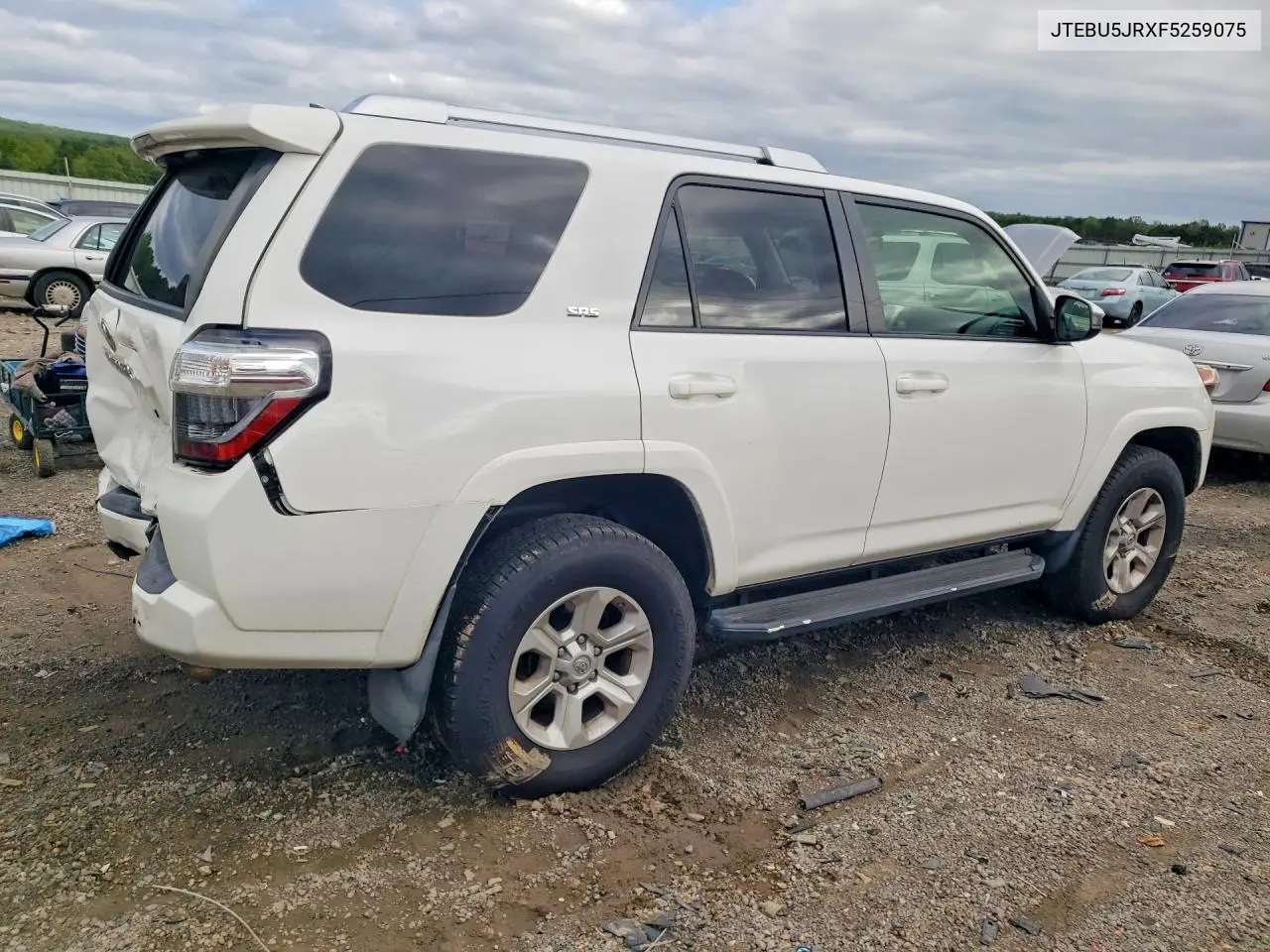 2015 TOYOTA 4RUNNER VIN JTEBU5JRXF5259075 — фото 3