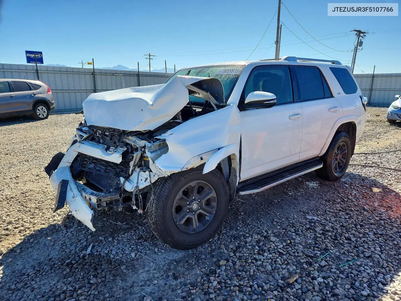 TOYOTA 4RUNNER 2015, VIN JTEZU5JR3F5107766