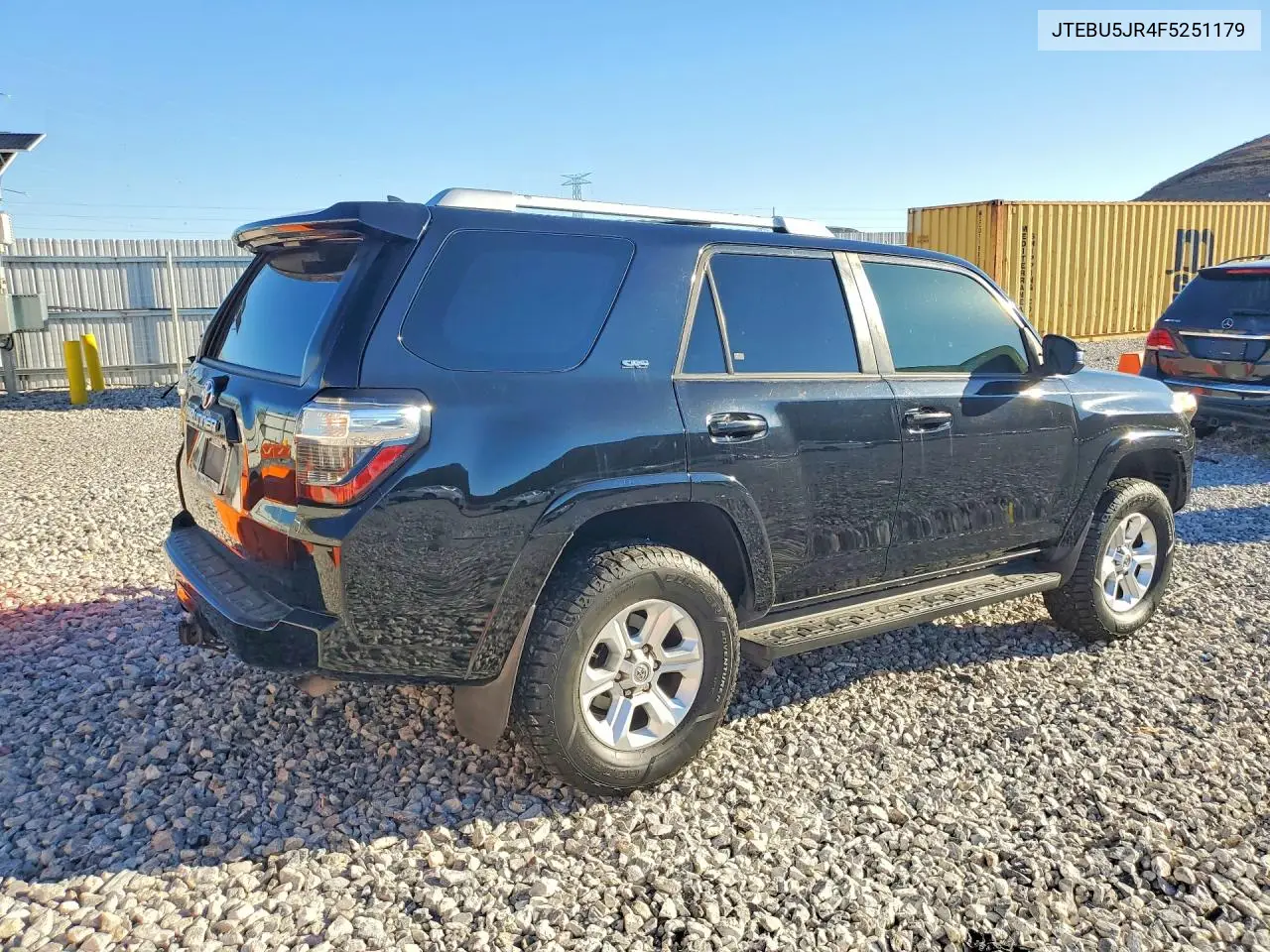 2015 TOYOTA 4RUNNER VIN JTEBU5JR4F5251179 — фото 3
