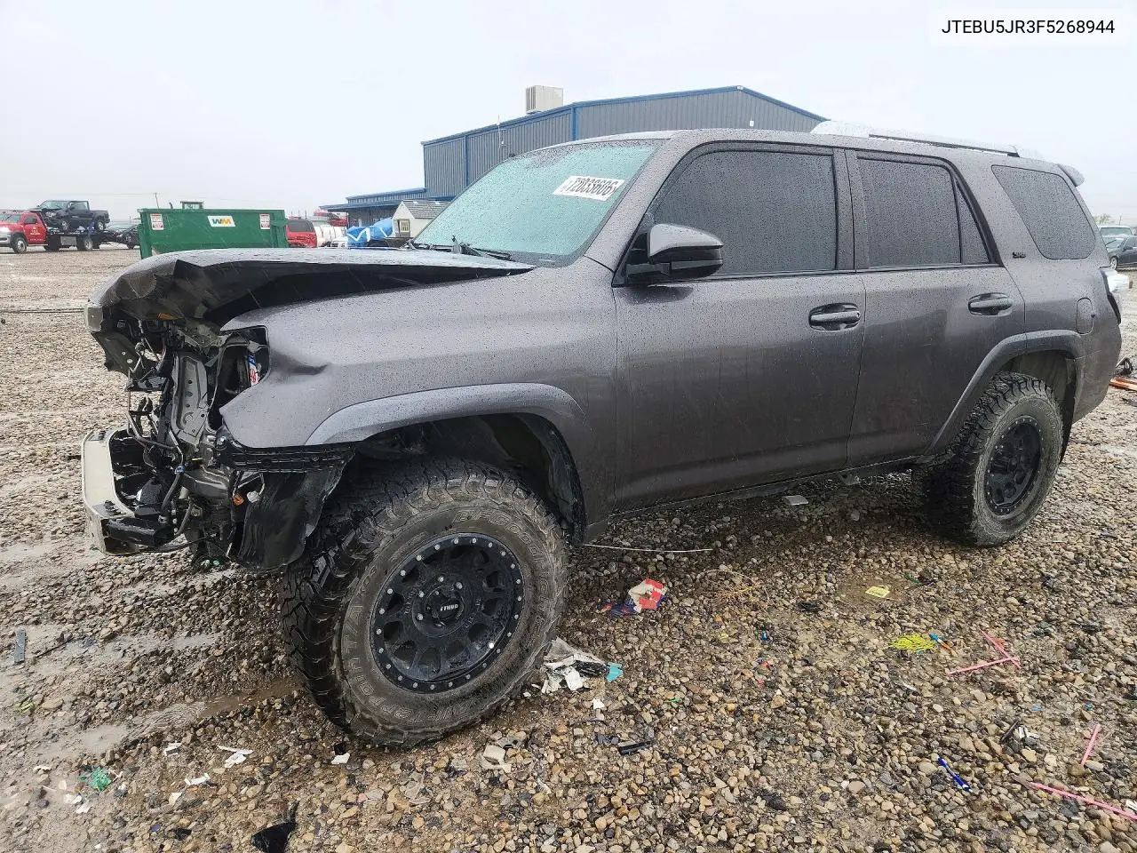 TOYOTA 4RUNNER 2015, VIN JTEBU5JR3F5268944