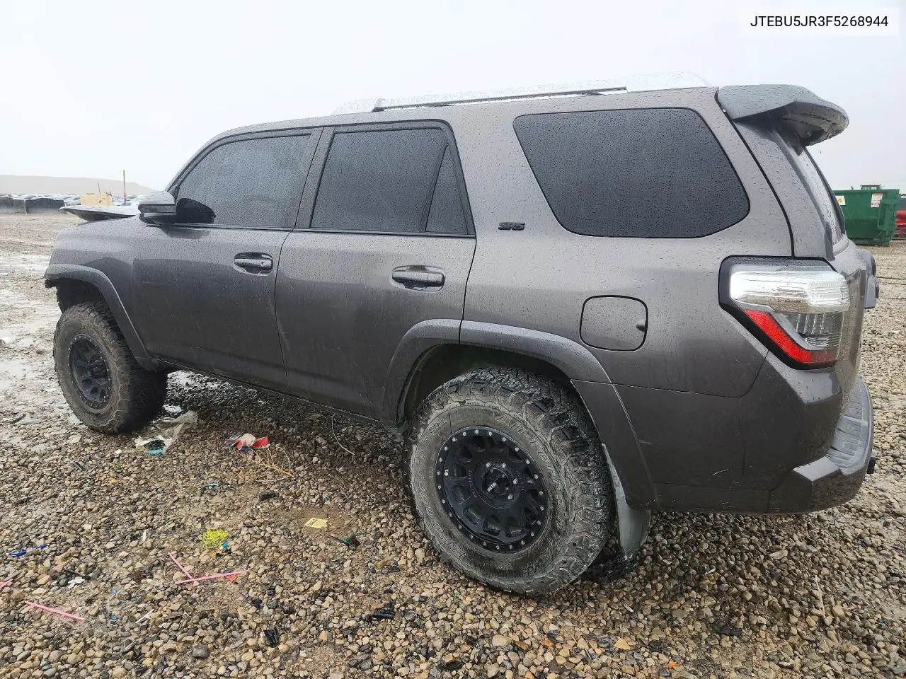 2015 TOYOTA 4RUNNER VIN JTEBU5JR3F5268944 — фото 2