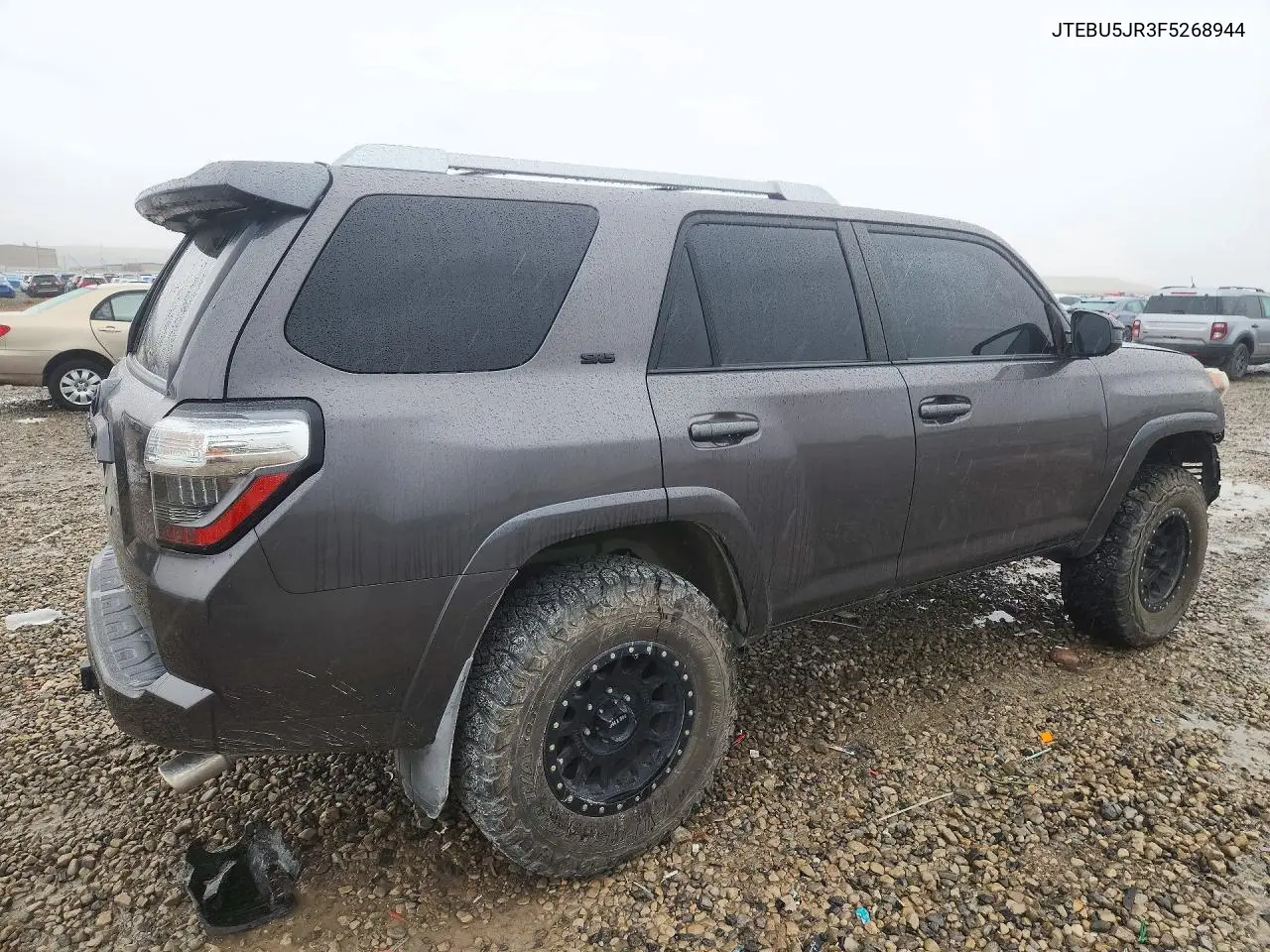 2015 TOYOTA 4RUNNER VIN JTEBU5JR3F5268944 — фото 3