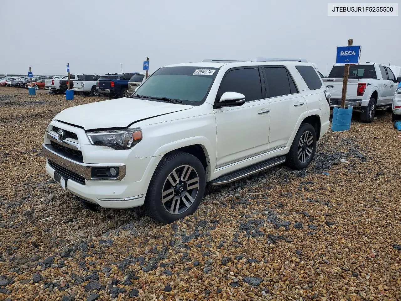 TOYOTA 4RUNNER 2015, VIN JTEBU5JR1F5255500