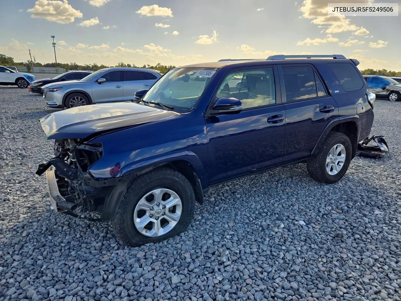 TOYOTA 4RUNNER 2015, VIN JTEBU5JR5F5249506