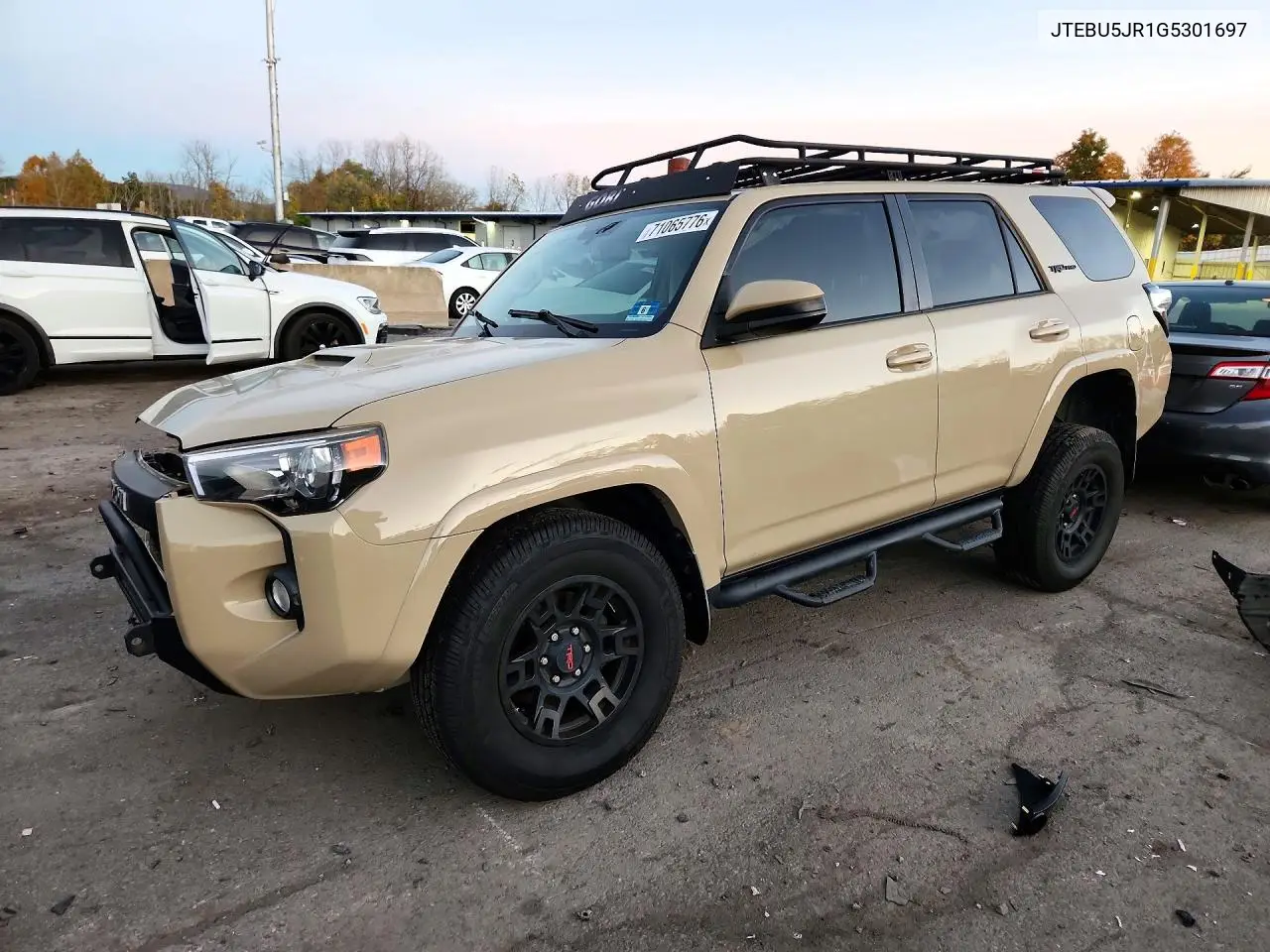 TOYOTA 4RUNNER 2016, VIN JTEBU5JR1G5301697