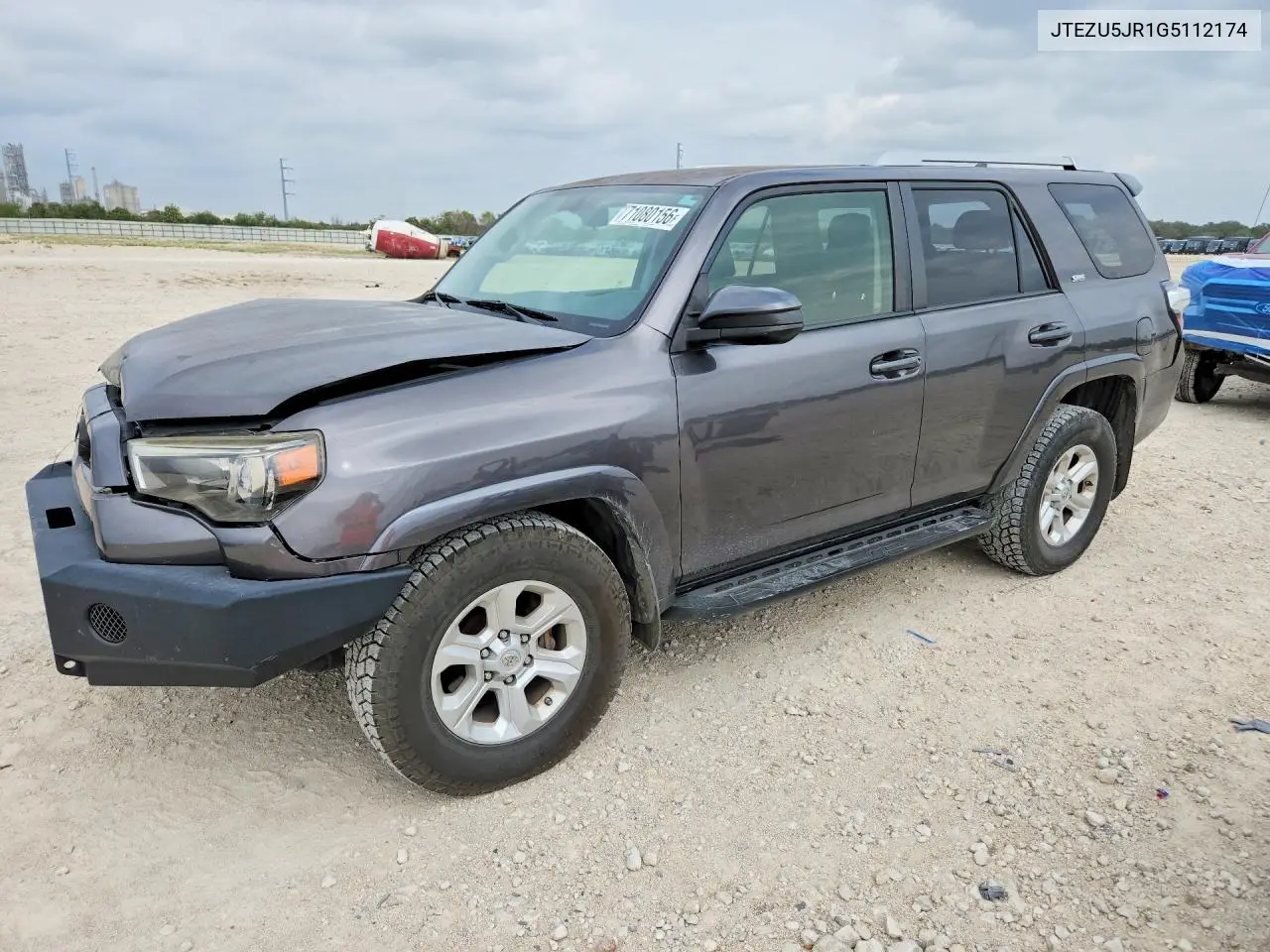 TOYOTA 4RUNNER 2016, VIN JTEZU5JR1G5112174