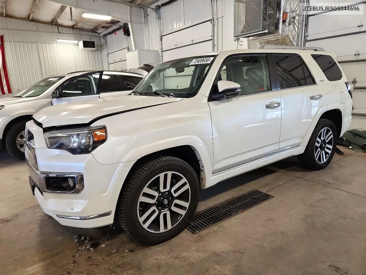 TOYOTA 4RUNNER 2016, VIN JTEBU5JR5G5344696