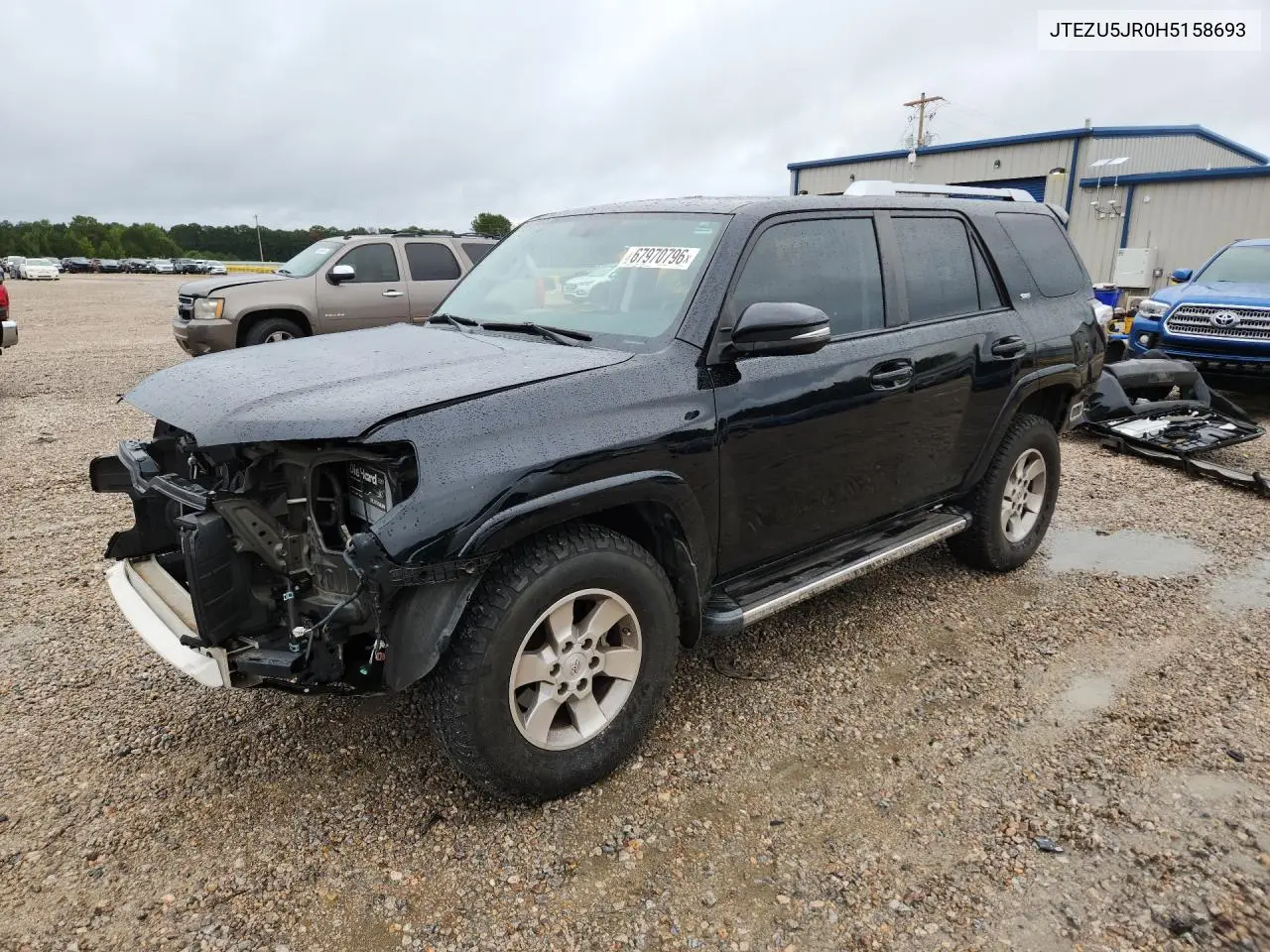 TOYOTA 4RUNNER 2017, VIN JTEZU5JR0H5158693