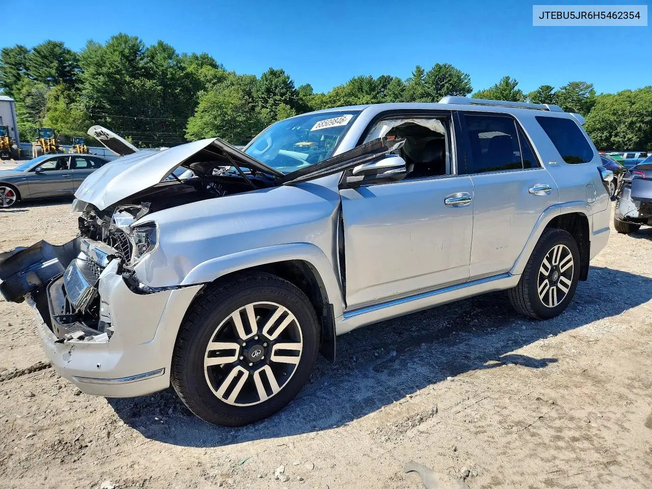 TOYOTA 4RUNNER 2017, VIN JTEBU5JR6H5462354