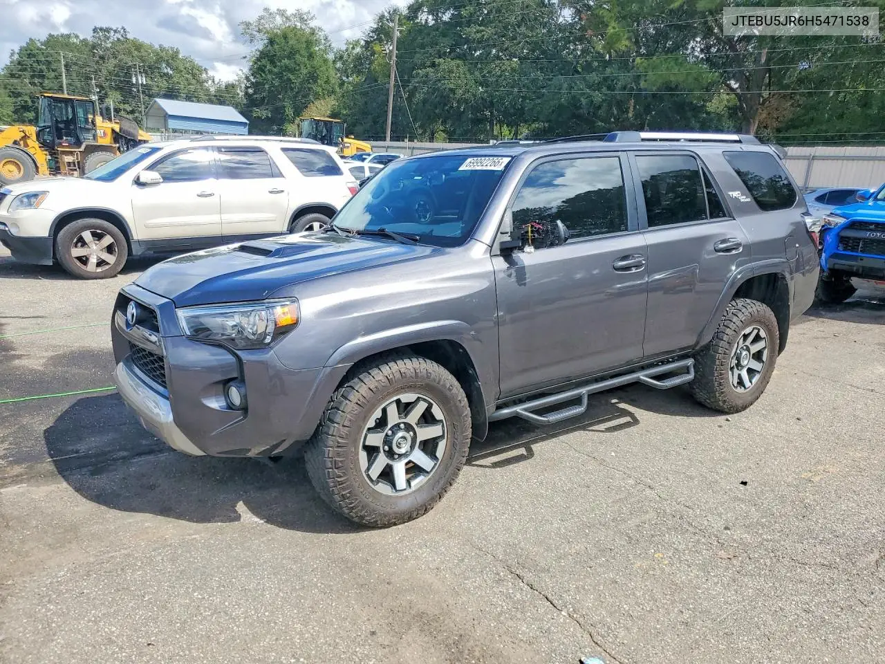 TOYOTA 4RUNNER 2017, VIN JTEBU5JR6H5471538