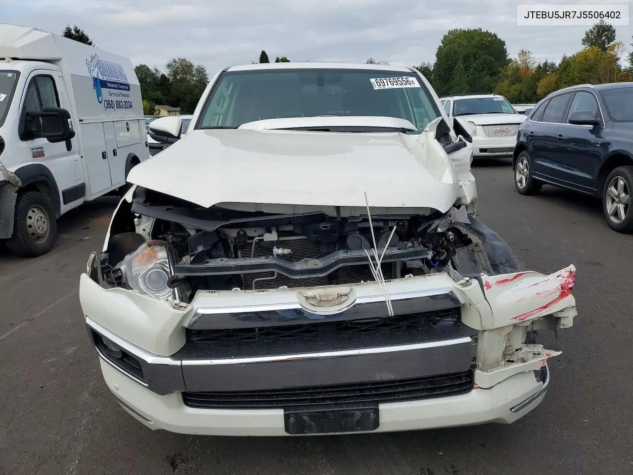 2018 TOYOTA 4RUNNER VIN JTEBU5JR7J5506402 — фото 5