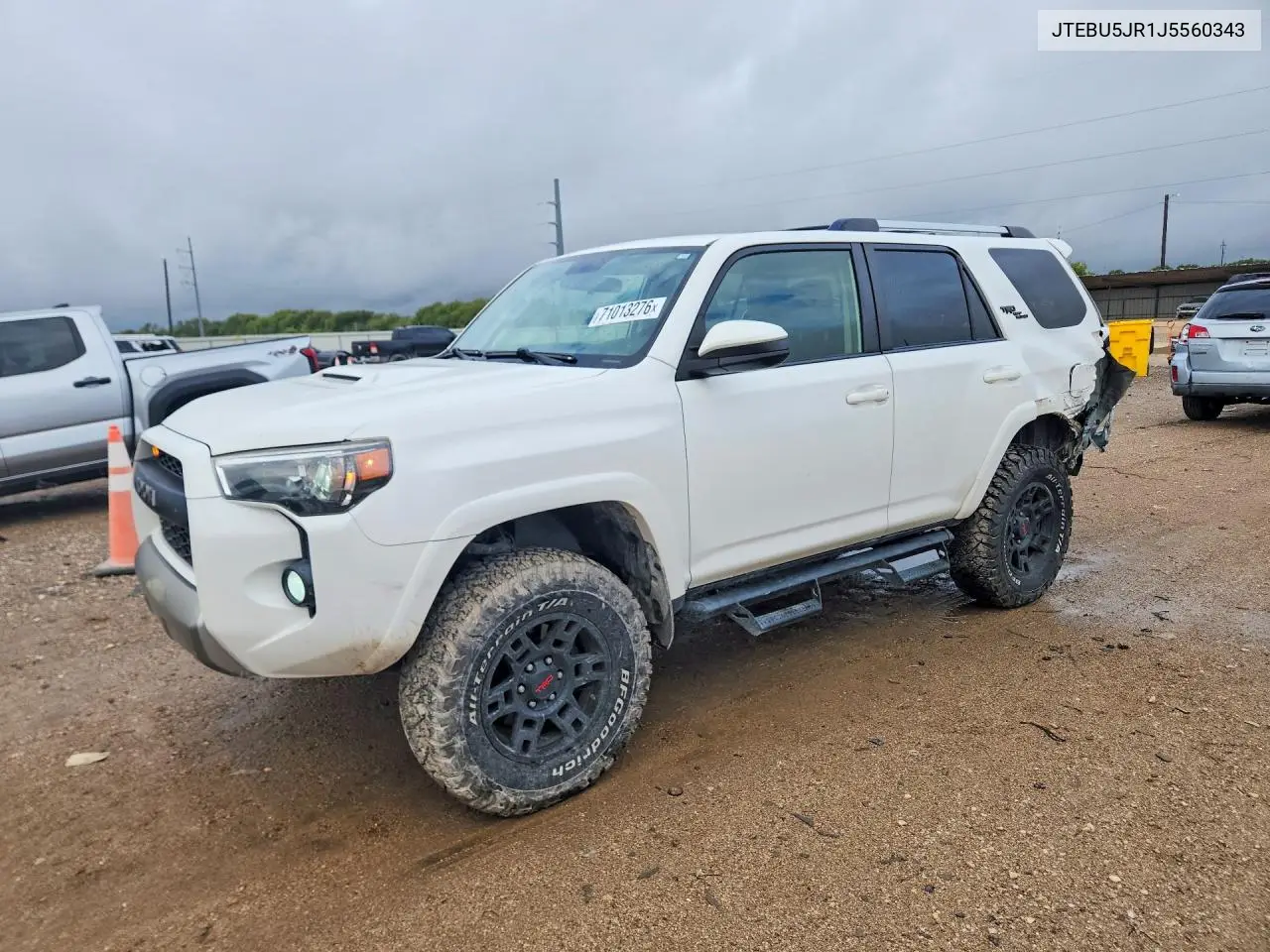 TOYOTA 4RUNNER 2018, VIN JTEBU5JR1J5560343
