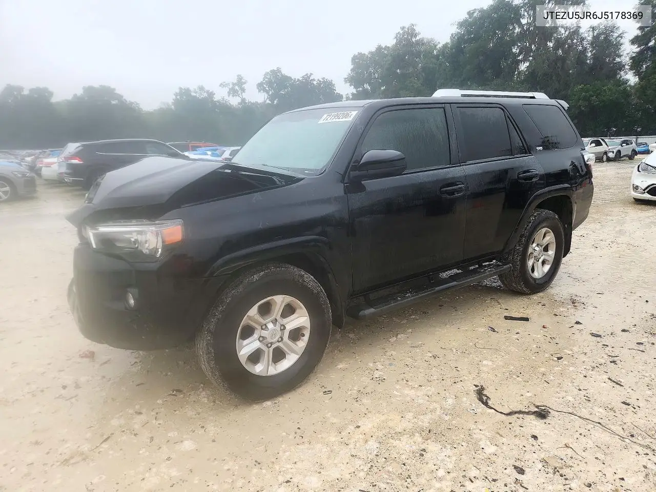 TOYOTA 4RUNNER 2018, VIN JTEZU5JR6J5178369