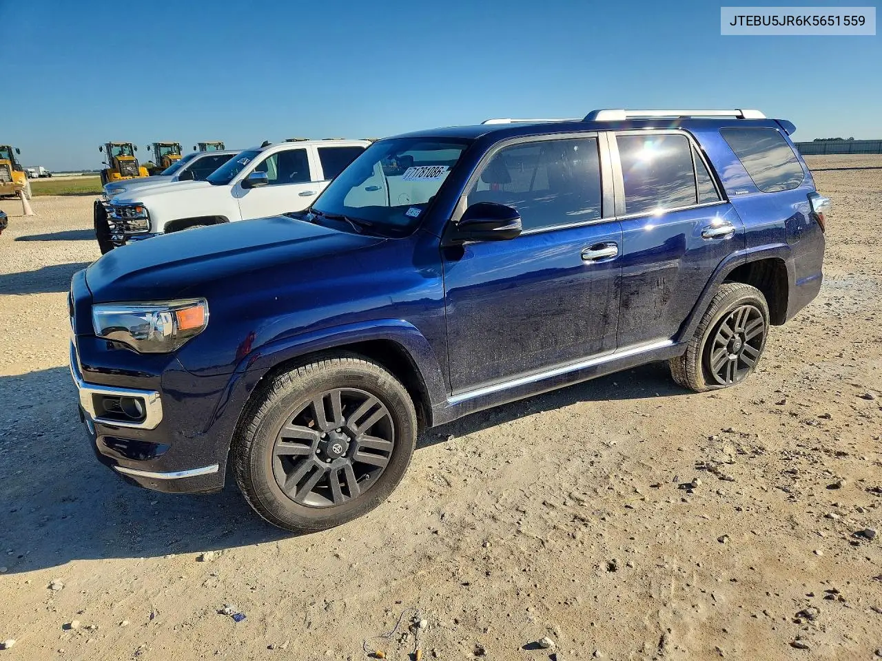 TOYOTA 4RUNNER 2019, VIN JTEBU5JR6K5651559