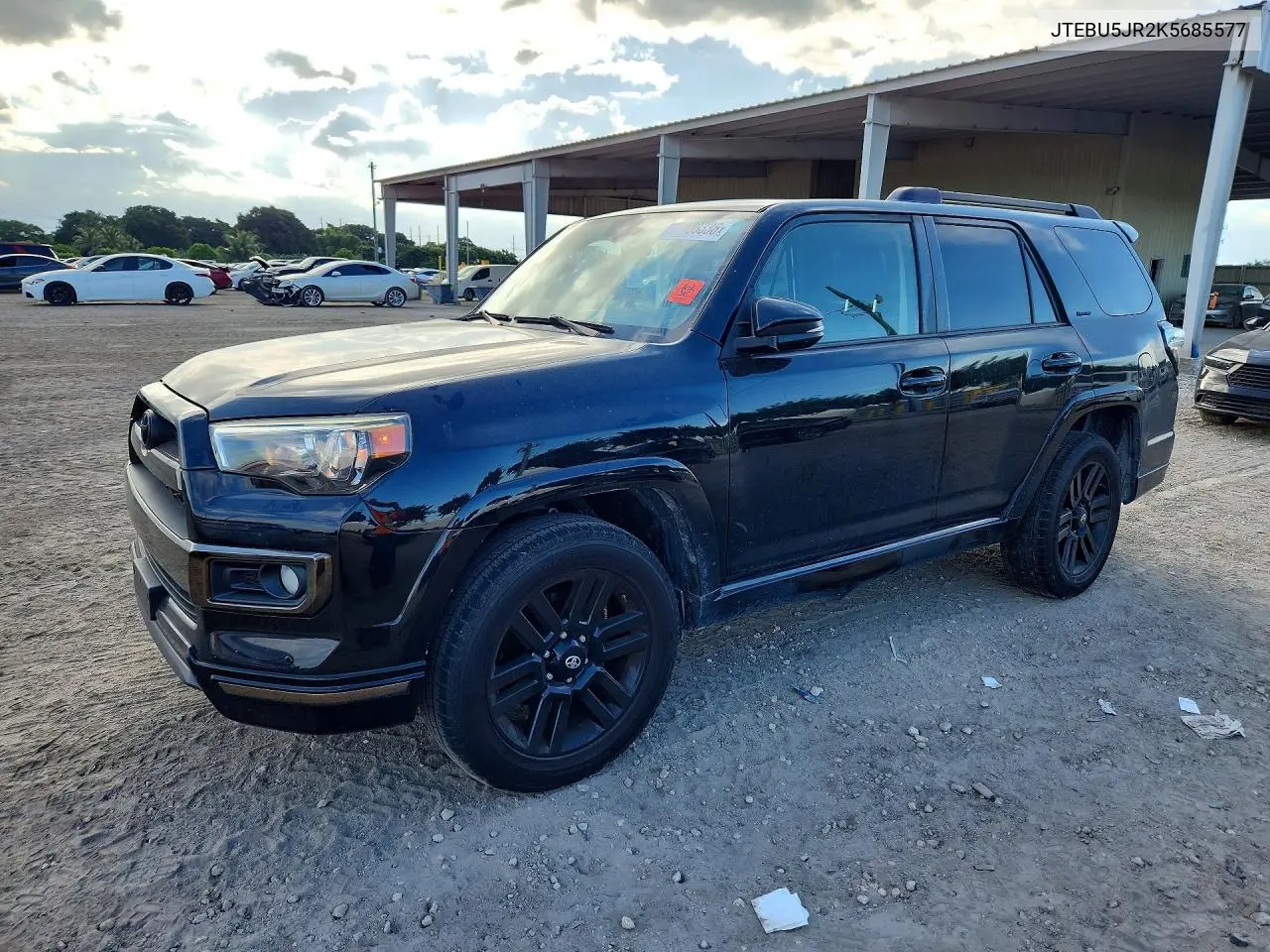 TOYOTA 4RUNNER 2019, VIN JTEBU5JR2K5685577