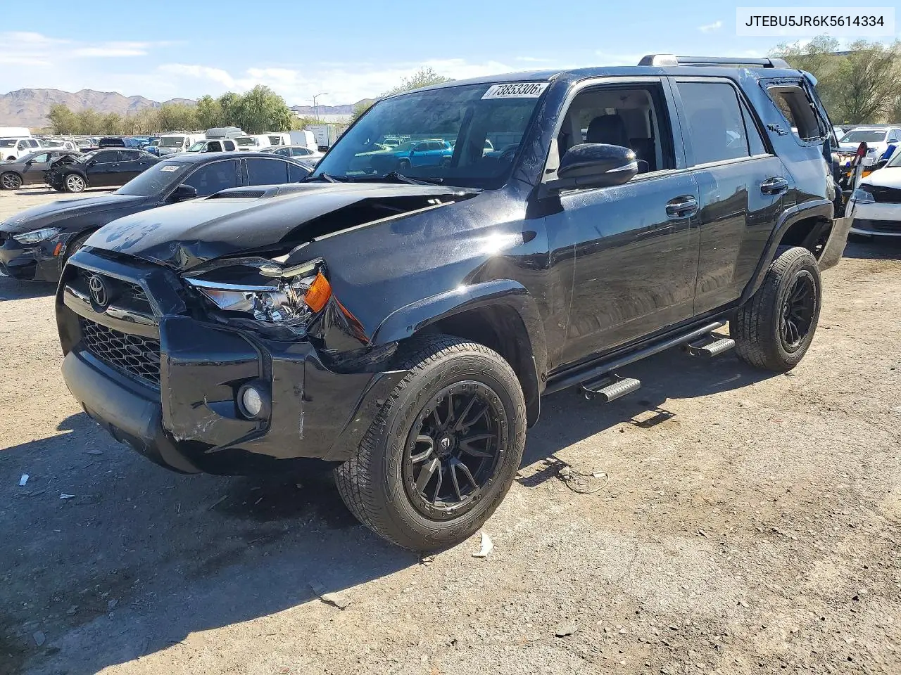 TOYOTA 4RUNNER 2019, VIN JTEBU5JR6K5614334