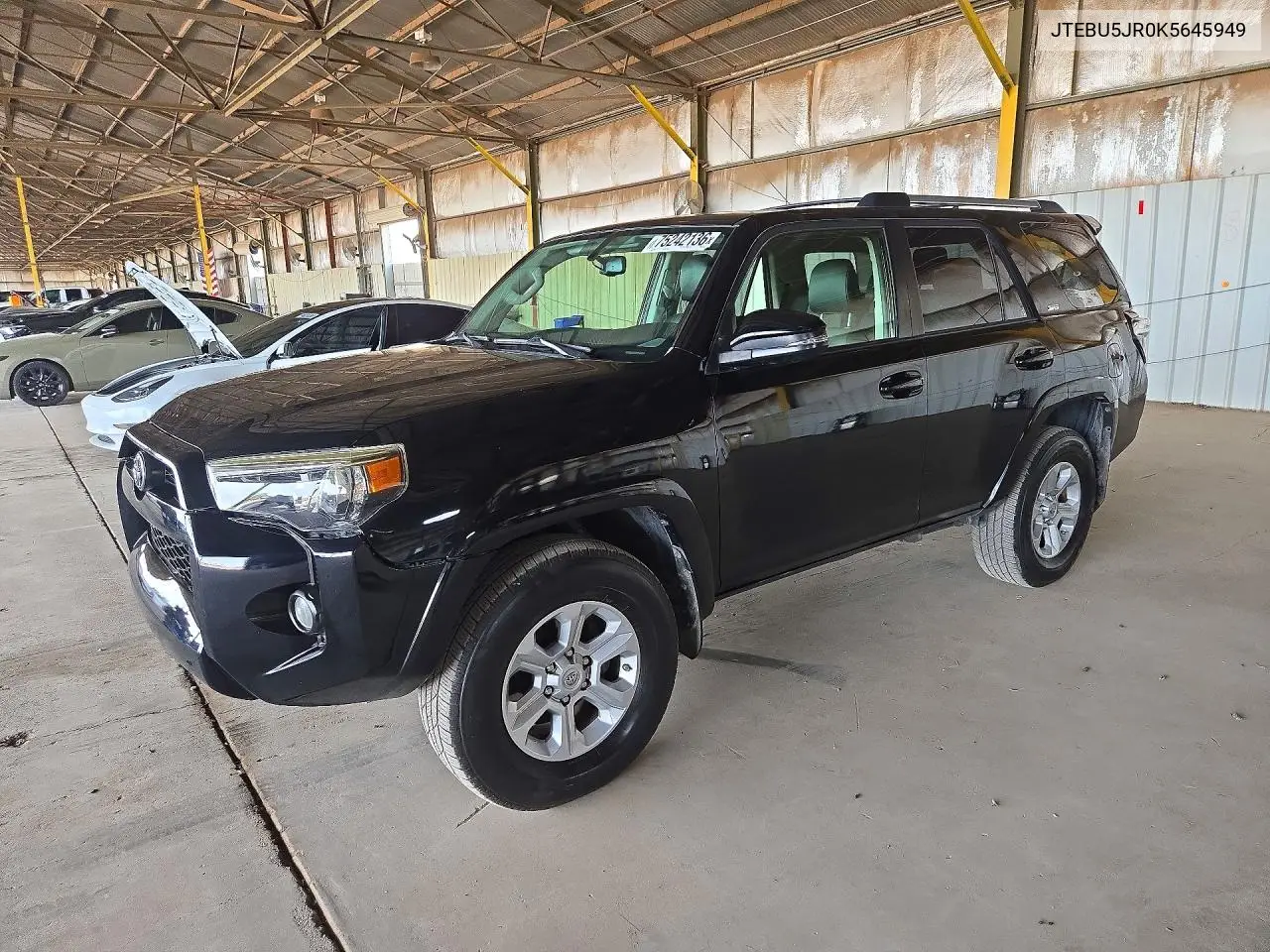 TOYOTA 4RUNNER 2019, VIN JTEBU5JR0K5645949
