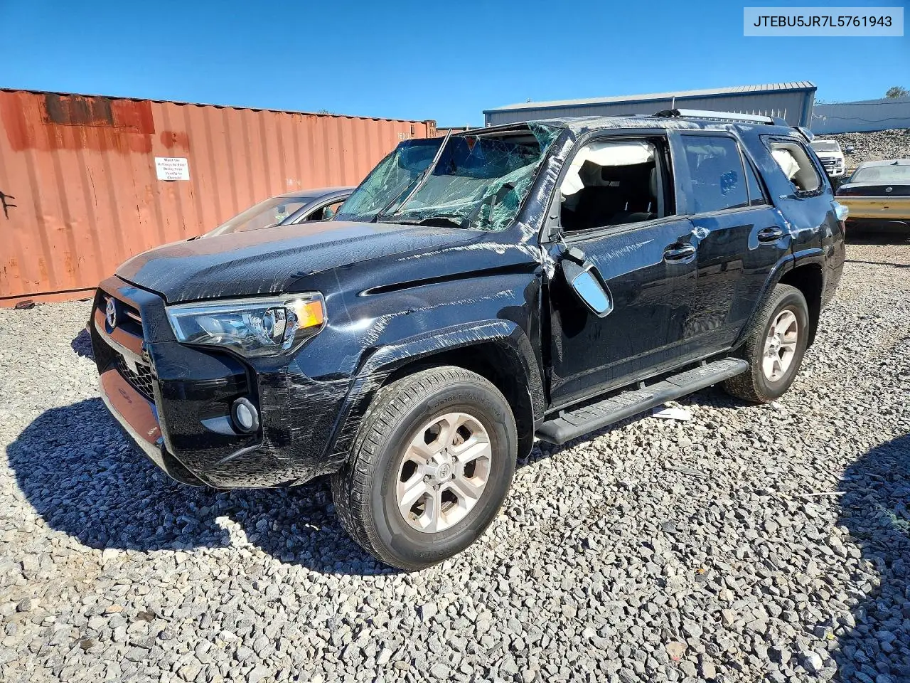 TOYOTA 4RUNNER 2020, VIN JTEBU5JR7L5761943