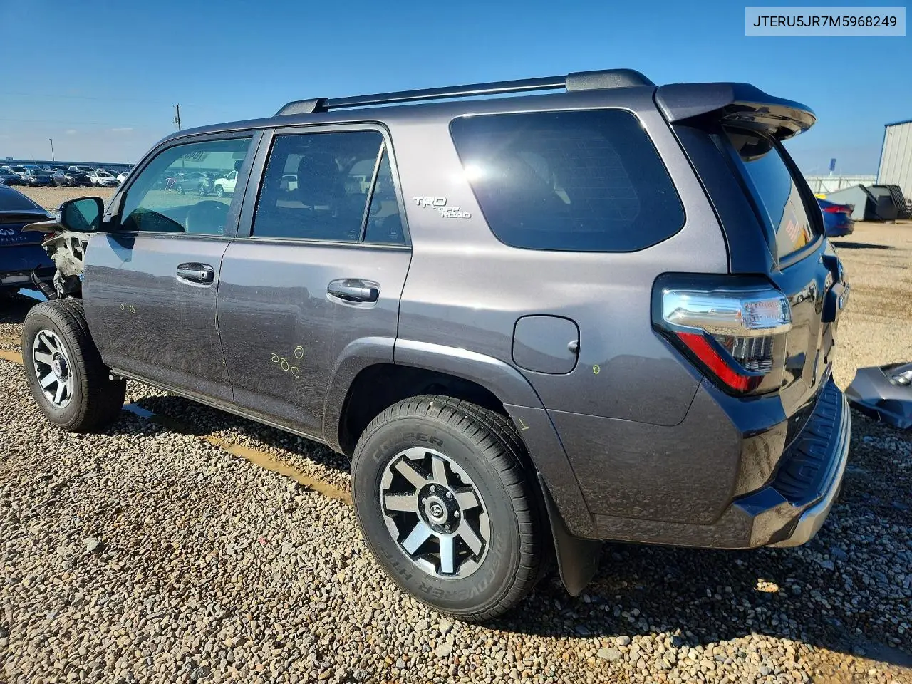 2021 TOYOTA 4RUNNER VIN JTERU5JR7M5968249 — фото 2