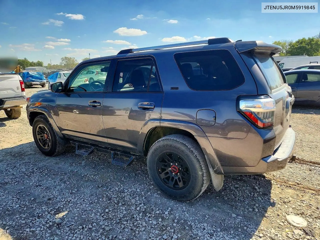 2021 TOYOTA 4RUNNER VIN JTENU5JR0M5919845 — фото 2