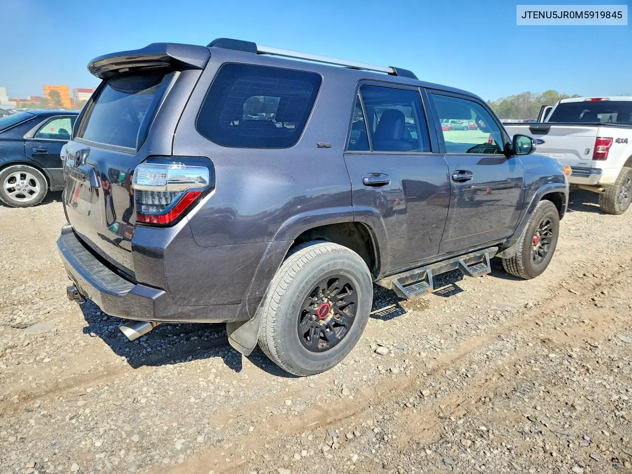 2021 TOYOTA 4RUNNER VIN JTENU5JR0M5919845 — фото 3