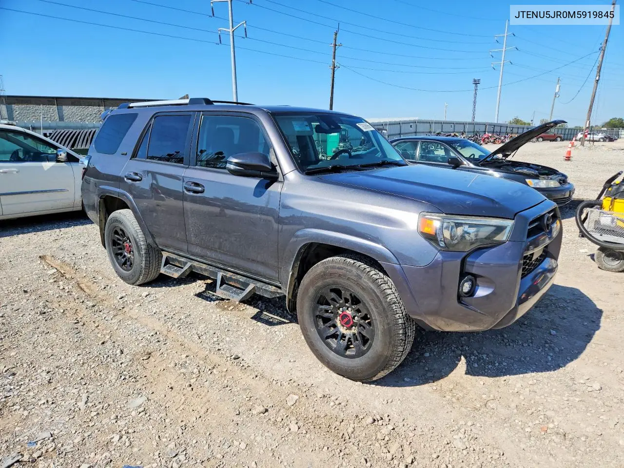 2021 TOYOTA 4RUNNER VIN JTENU5JR0M5919845 — фото 4