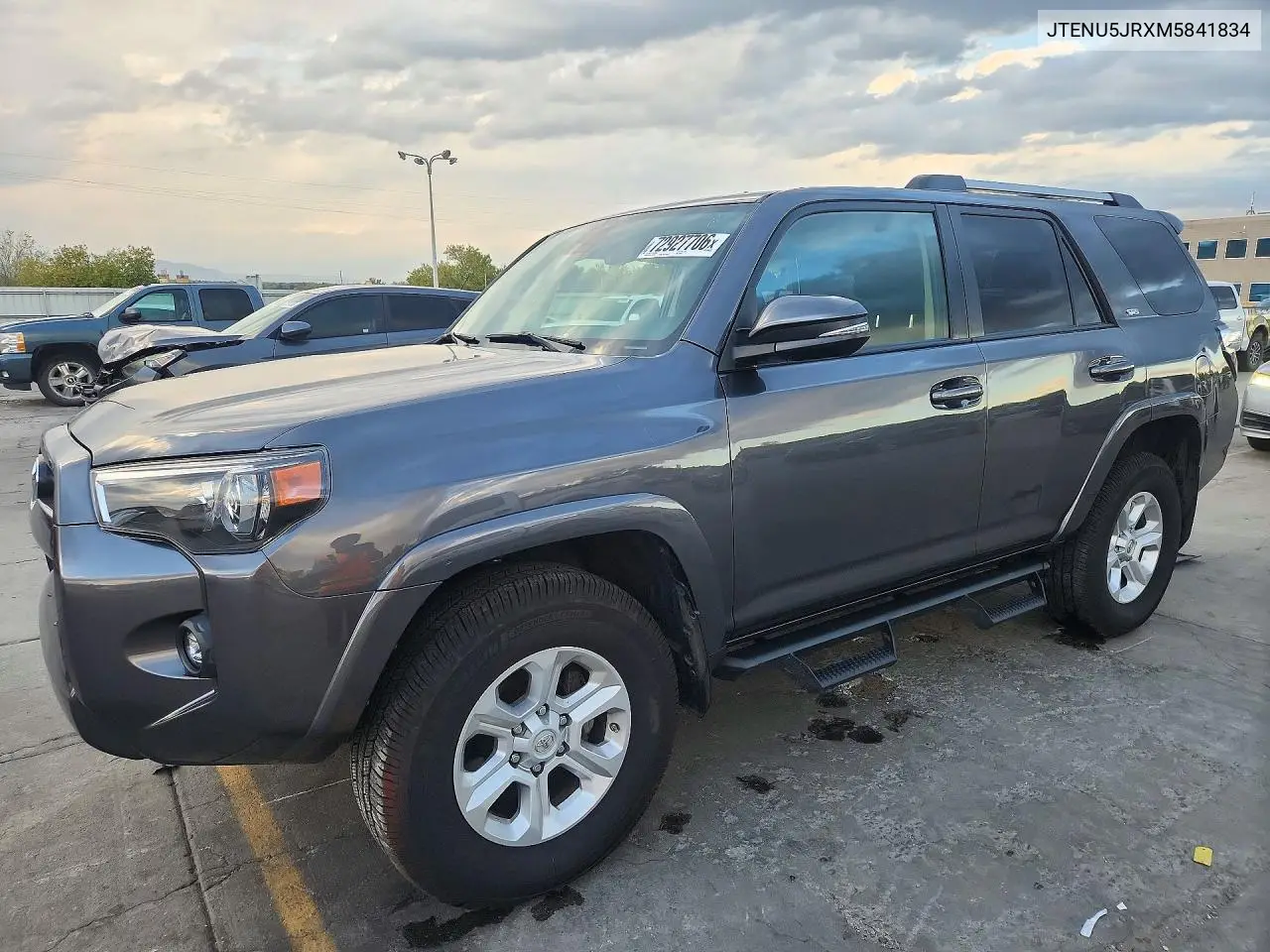 TOYOTA 4RUNNER 2021, VIN JTENU5JRXM5841834