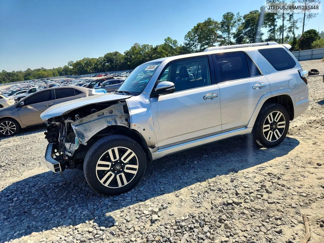 TOYOTA 4RUNNER 2021, VIN JTEDU5JR5M5235448