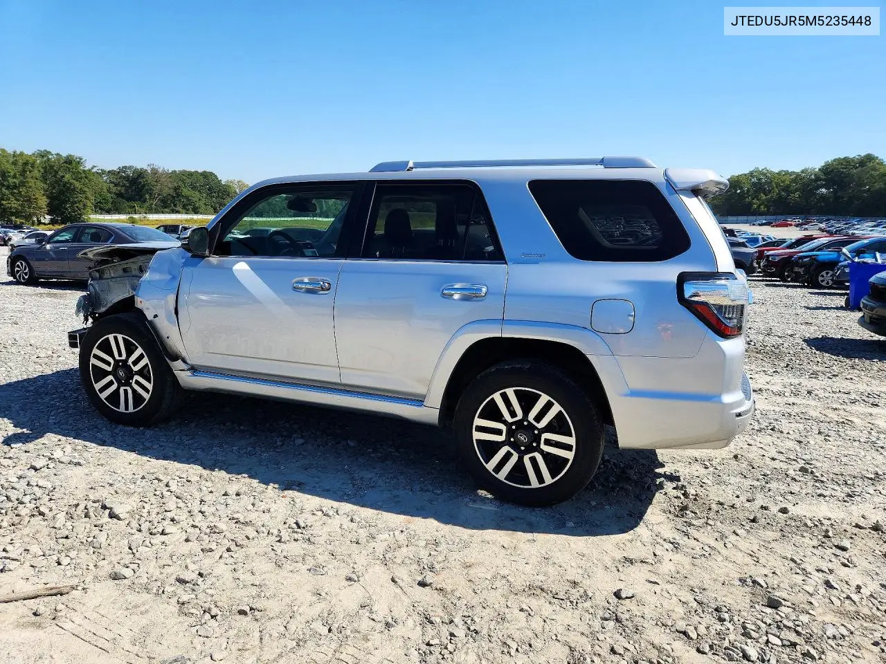 2021 TOYOTA 4RUNNER VIN JTEDU5JR5M5235448 — фото 2