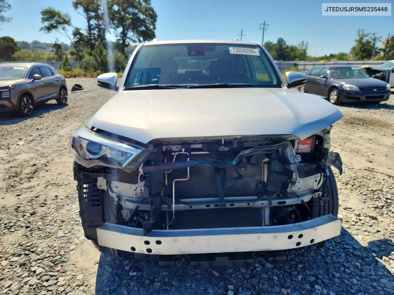 2021 TOYOTA 4RUNNER VIN JTEDU5JR5M5235448 — фото 5