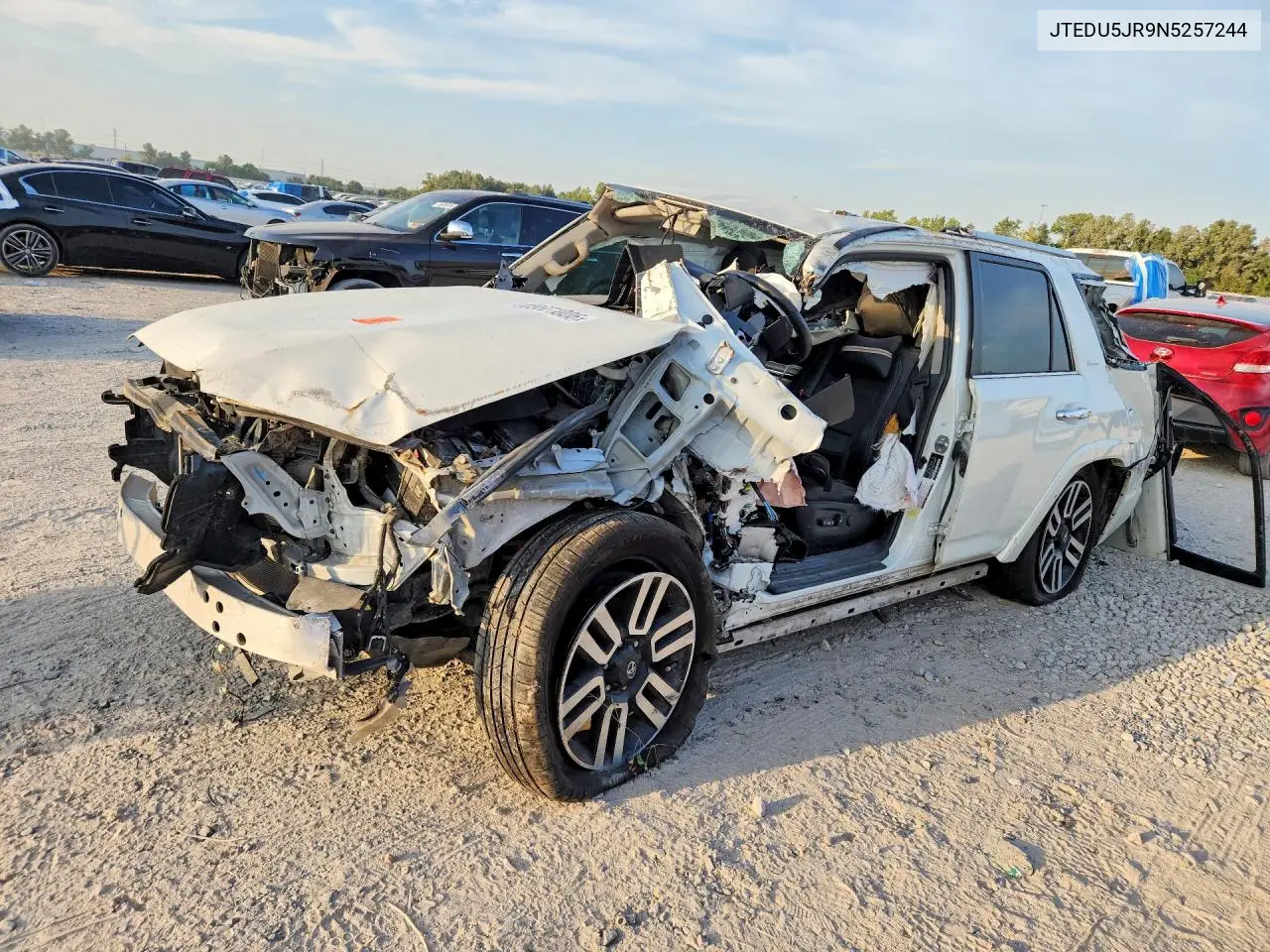 TOYOTA 4RUNNER 2022, VIN JTEDU5JR9N5257244